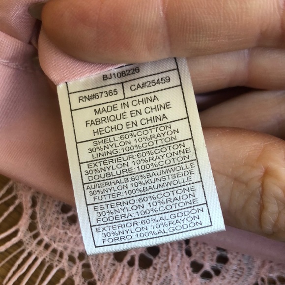 🌸BB DAKOTA PINK LEMONADE LOST IN LACE DRESS SZ M - Picture 11 of 11